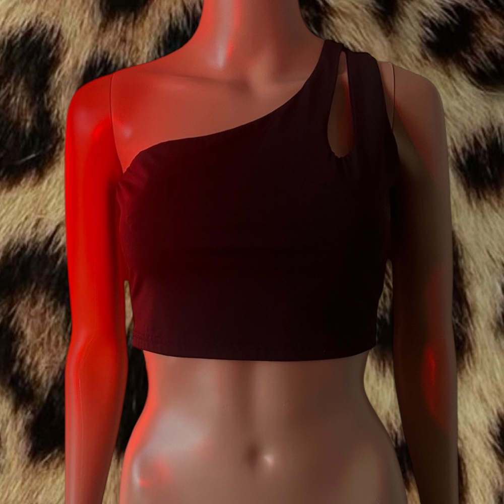 Side Slit Crop Top